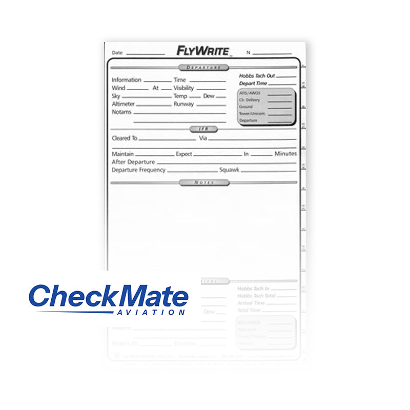 CheckMate FlyWrite In-Flight Note Pad